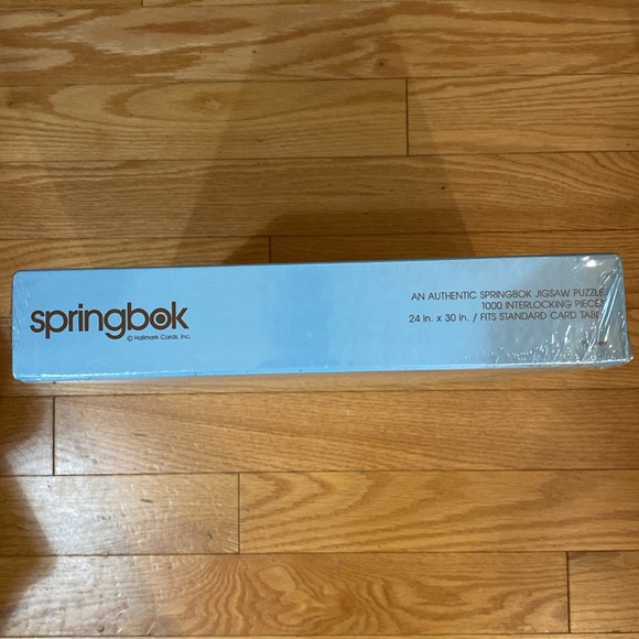 Springbok 1000 pc jigsaw puzzle Miniature Manor NIB. Unopened. Orig plastic wrap - Picture 3 of 3